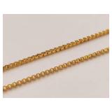 Heart Shaped Ruby Pendant 18 KT Gold Over Sterling Silver Necklace