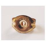 18KT Gold Over Sterling Silver Earrings with Genuine Stones & Diamonds