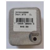 18KT Gold Over Sterling Silver CZ Ring & Earrings Set