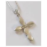 Sterling Silver Amethyst Necklace & Earring Set