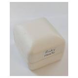 10K Gold Heart Ruby Earrings with Cubic Zirconia