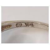 Vintage Black Hills Gold Ring Sterling Silver 12K Rose & Yellow Gold