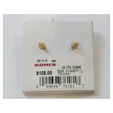 1/8 CTTW Diamond Stud Earrings in 14KT Gold from Kohl