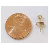 1/8 CTTW Diamond Stud Earrings in 14KT Gold from Kohl