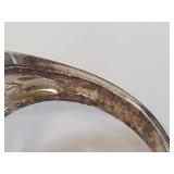 Vintage Marquise-Cut Red Garnet Cluster Ring in Sterling Silver