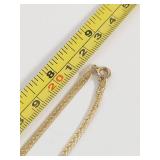 925 Italy Gold Chain Necklace