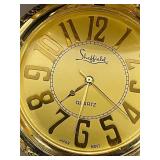 Sheffield Vintage Pocket Watches with Chain and Box Set