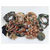 Lot of Multi-Stone Beaded Necklaces - Assorted Gemstone Jewelry Collection