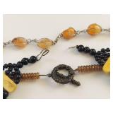 Lot of Multi-Stone Beaded Necklaces - Assorted Gemstone Jewelry Collection