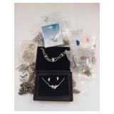 Mixed Lot of Fashion Jewelry - Necklaces, Bracelets, and Earrings