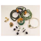 Assorted Bead and Pendant Jewelry Collection