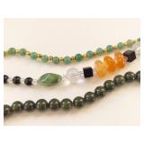 Assorted Bead and Pendant Jewelry Collection