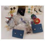 Mixed Lot of Assorted Jewelry Including Lonnie Lovness Earrings
