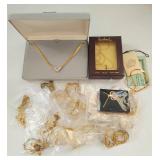 Vintage & Costume Jewelry Lot - Necklaces, Bracelets, Pendants