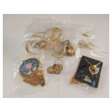Vintage & Costume Jewelry Lot - Necklaces, Bracelets, Pendants