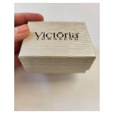 Victoria Townsend 18KT Gold Over Sterling Silver Diamond Hoop Earrings, 1/2 CTW