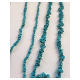 Lot of Turquoise Jewelry Necklaces, Bracelets, Earrings, and Ring