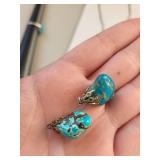 Lot of Turquoise Jewelry Necklaces, Bracelets, Earrings, and Ring