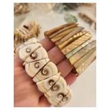 Collection of Shell Necklaces and Bracelets