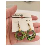 Lot of Abalone Shell Jewelry - Earrings, Necklaces, and Bracelet