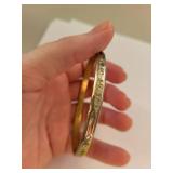 Sterling Silver Bangle Bracelet Made in Mexico