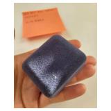 10K Gold Blue Topaz Earrings, 0.76 Grams