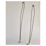 Pair of Sterling Silver Hershey