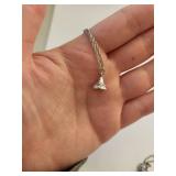 Pair of Sterling Silver Hershey