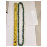 Set of 2 Emerald Beaded Necklaces with Gold-Tone Clasps