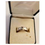 Sterling Silver Jewelry Set: Earrings, Ring (Size 8), and Twisted Necklace