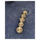 Sterling Silver Jewelry Set: Earrings, Ring (Size 8), and Twisted Necklace