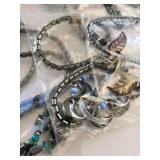 Collection of Hematite Necklaces and Jewelry Assortment