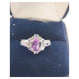 Collection of 12 Silver Plated Cubic Zirconia Rings with Assorted Stone Designs