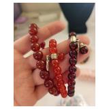 Collection of Beaded Quartz Necklaces and Bracelets Including Stauer