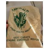 1000 Carats Genuine Rough Natural Emeralds from South America