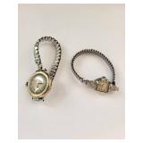 Pair of Vintage Ladies Landau and Elgin Watches (Not Working)