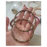 Lot of Costume Jewelry Bracelets Assorted Styles and Materials