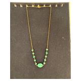 Stauer Spring Emerald Jewelry Collection with Necklace, Bracelet, Earrings and Pendant