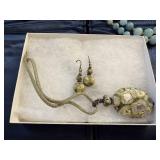 Collection of Stauer Gemstone Jewelry - Necklaces, Pendant, Earrings, and Studs