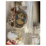 Assorted Vintage Jewelry, Beads, and Craft Supplies Collection