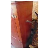 Vintage Pine Cabinet, 51.5"x46"x19"