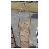 Corner Shelf 52.5" and Metal Stand 60"