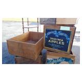 Assorted Vintage Crates