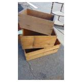 Assorted Vintage Crates