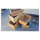 Assorted Vintage Crates