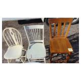 Assorted Chairs and Stool