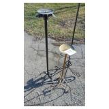 3- Metal Tall Candle Sticks