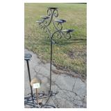 3- Metal Tall Candle Sticks