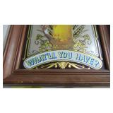 PBR Beer Mirror, 22" x 11"