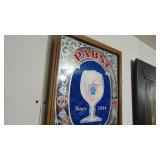 PBR Beer Mirror 21" x 13.5"